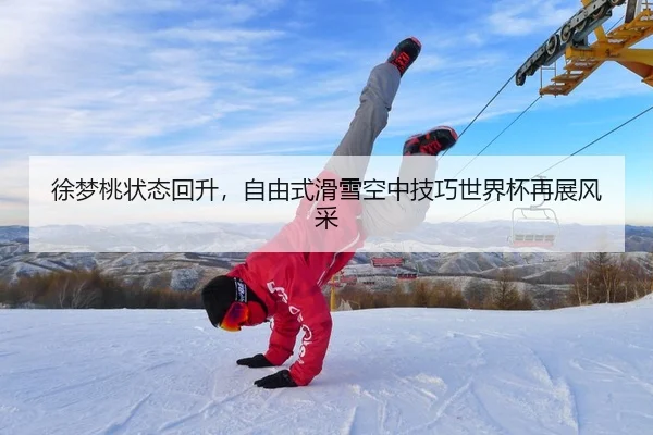 徐梦桃状态回升，自由式滑雪空中技巧世界杯再展风采
